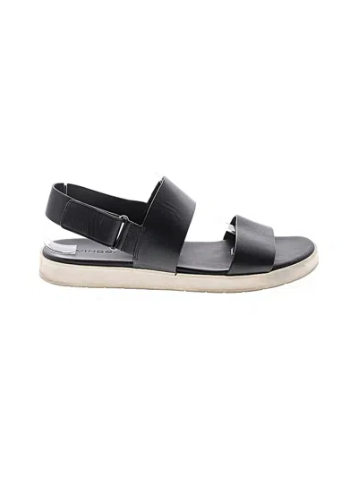 Pre-owned Vince Sandals In Black
