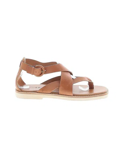 Pre-owned Vince Sandals In Brown