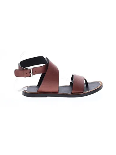 Pre-owned Vince Sandals In Brown