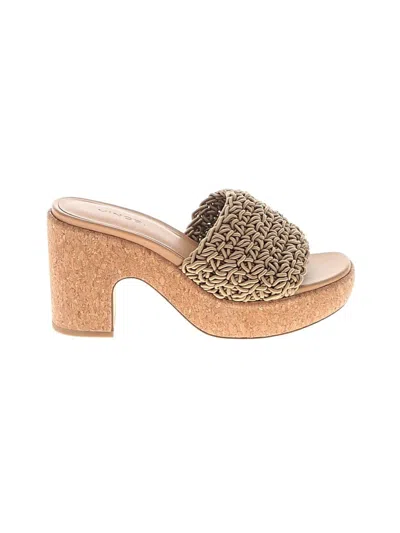 Pre-owned Vince Sandals In Brown
