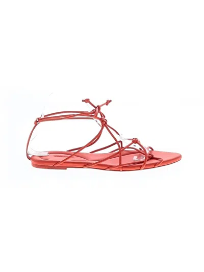 Pre-owned Vince Sandals In Orange