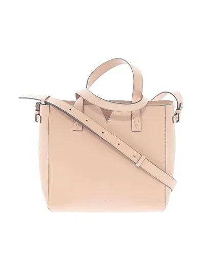Pre-owned Vince Satchel In Tan