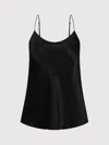 Vince Adjustable Strap Cowl Neck Slip Cami