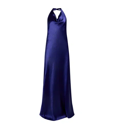 VINCE SATIN MAXI DRESS