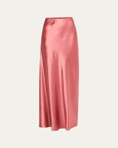 VINCE SATIN MAXI SKIRT