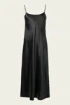 Vince Hammered Satin Slip Dress