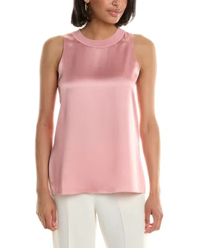 Vince Satin Tank In Pink