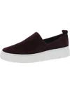 VINCE SAXON-2 WOMENS LEATHER SLIP ON FASHION SNEAKERS