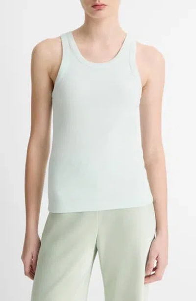 Vince Scoop Neck Rib Tank