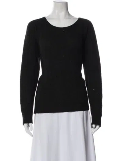 Pre-owned Vince Scoop Neck Sweater In Gray