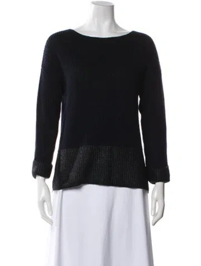 Pre-owned Vince Scoop Neck Sweater In Multi