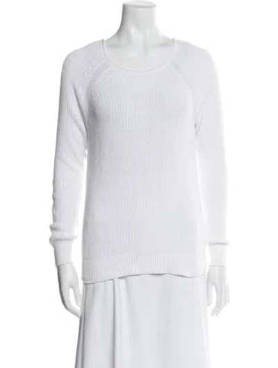 Pre-owned Vince Scoop Neck Sweater In Multi