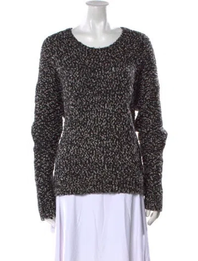 Pre-owned Vince Scoop Neck Sweater In Multi