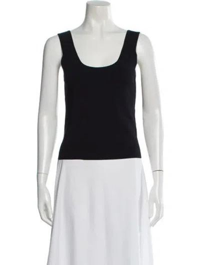 Pre-owned Vince Scoop Neck Sweater W/ Tags In White