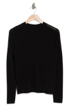 Vince Seamless Wool Blend Sweater In Black