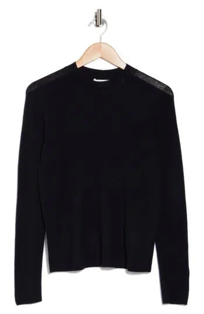 Vince Seamless Wool Blend Sweater In Coastal