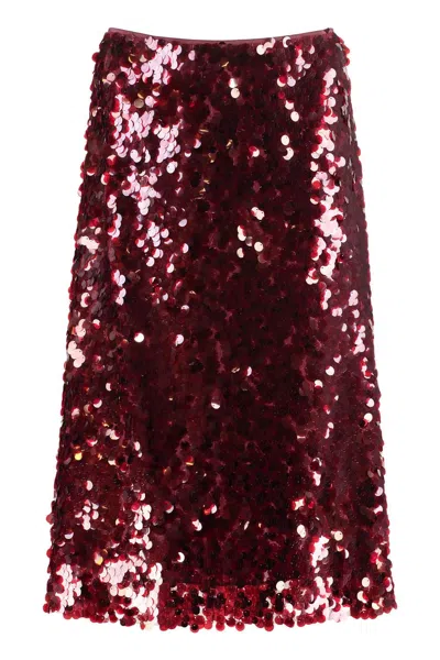 VINCE VINCE SEQUIN SKIRT