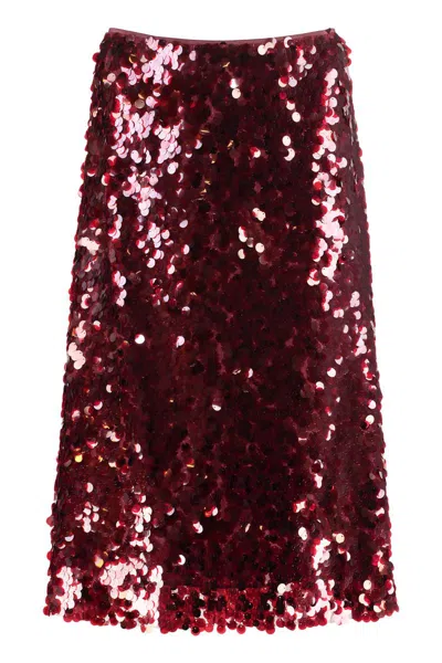 VINCE VINCE SEQUIN SKIRT
