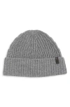 Vince Cashmere Shaker Stitch Knit Hat In Brown