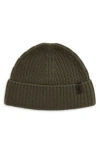 Vince Shaker Stitch Cashmere Beanie In Light Green
