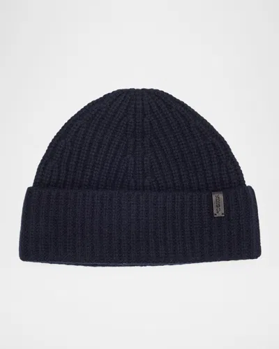 Vince Shaker Stitch Knit Cashmere Beanie In Coastal