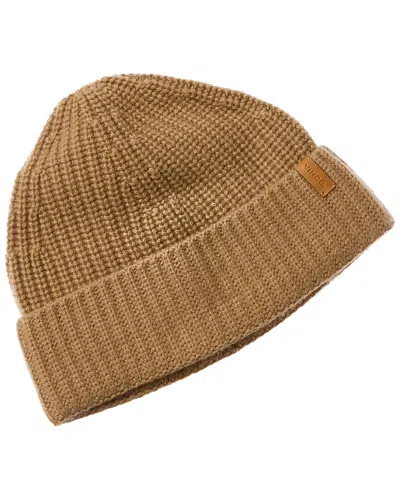 VINCE SHAKER STITCH KNIT WOOL & CASHMERE-BLEND HAT