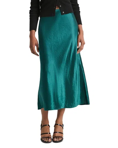VINCE SHAPED HEM SLIP SKIRT