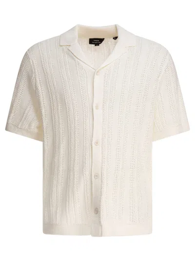 Vince Cabana Shirts White In Neutral