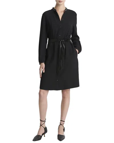 Vince Shirtdress In Black