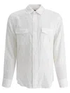 Vince Structured Collar Long Cuffed Sleeves Shirt
