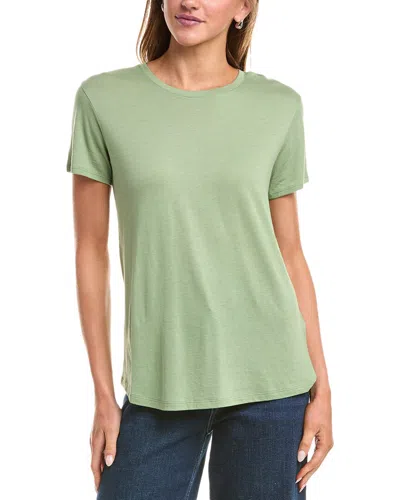 Vince Shirttail T-shirt In Green