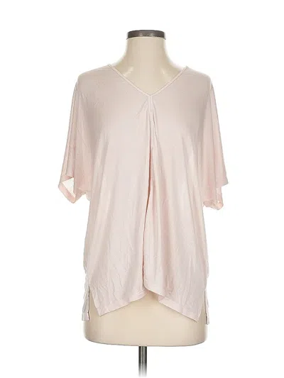 Pre-owned Vince Short Sleeve Blouse In Pink