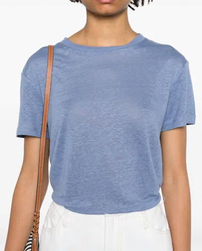 Vince Tshirt Lino In Light Blue