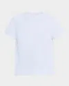 Vince Short-sleeve Pima Cotton Crewneck T-shirt In Blue