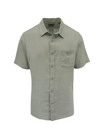 Vince Short Sleeve Shirt In Green