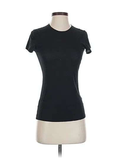 Pre-owned Vince Short Sleeve T-shirt In Black