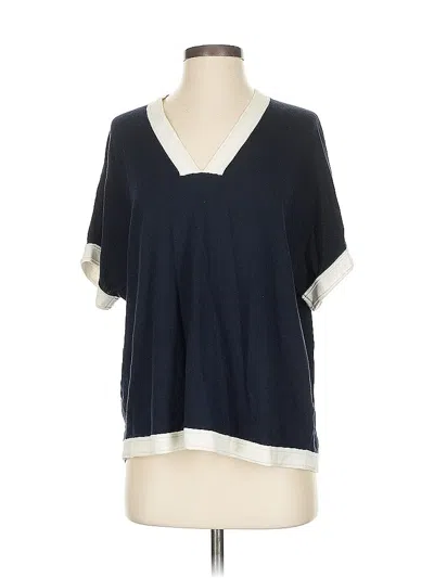 Pre-owned Vince Short Sleeve T-shirt In Blue