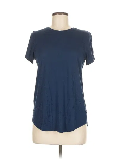 Pre-owned Vince Short Sleeve T-shirt In Blue