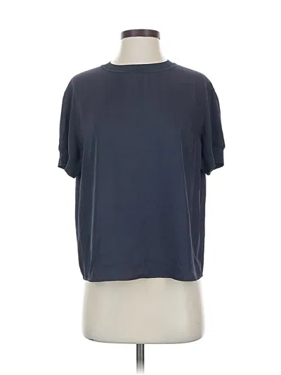 Pre-owned Vince Short Sleeve T-shirt In Blue