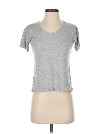 Pre-owned Vince Short Sleeve T-shirt In Gray