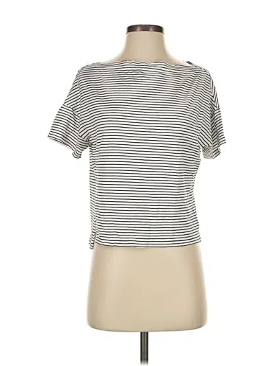 Pre-owned Vince Short Sleeve T-shirt In Silver