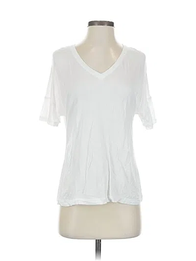 Pre-owned Vince Short Sleeve T-shirt In White