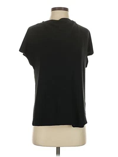 Pre-owned Vince Short Sleeve Top Black Cowl Neck Tops