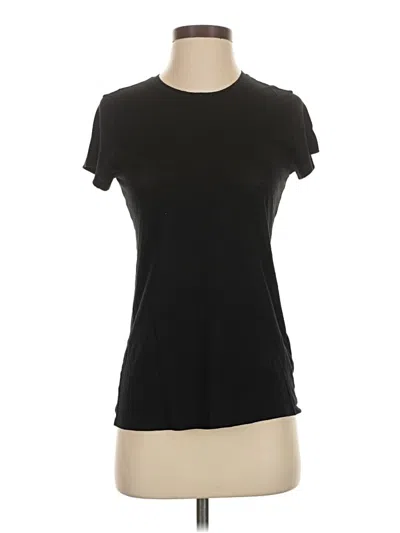 Pre-owned Vince Short Sleeve T-shirt In Black