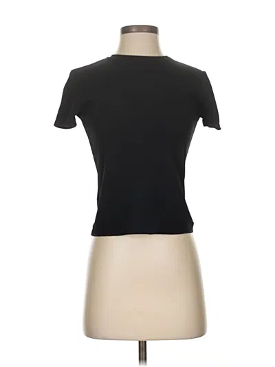 Pre-owned Vince Short Sleeve T-shirt In Black