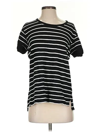 Pre-owned Vince Short Sleeve T-shirt In Black