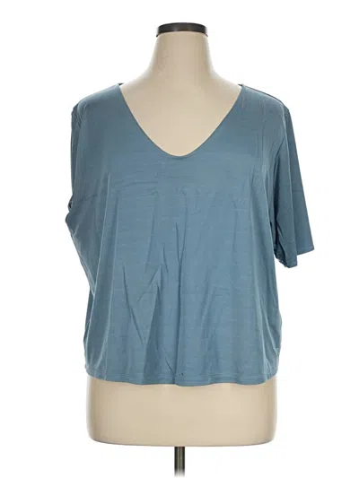 Pre-owned Vince Short Sleeve T-shirt In Blue