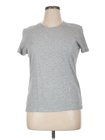 Pre-owned Vince Short Sleeve T-shirt In Gray