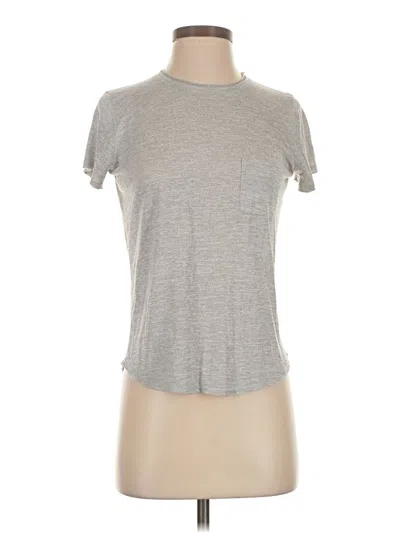 Pre-owned Vince Short Sleeve T-shirt In Gray