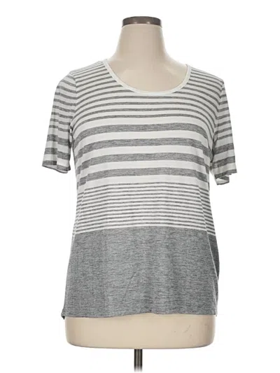 Pre-owned Vince Short Sleeve T-shirt In Gray
